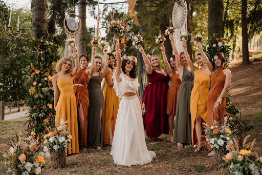 How to Mix and Match Bridesmaids Dresses